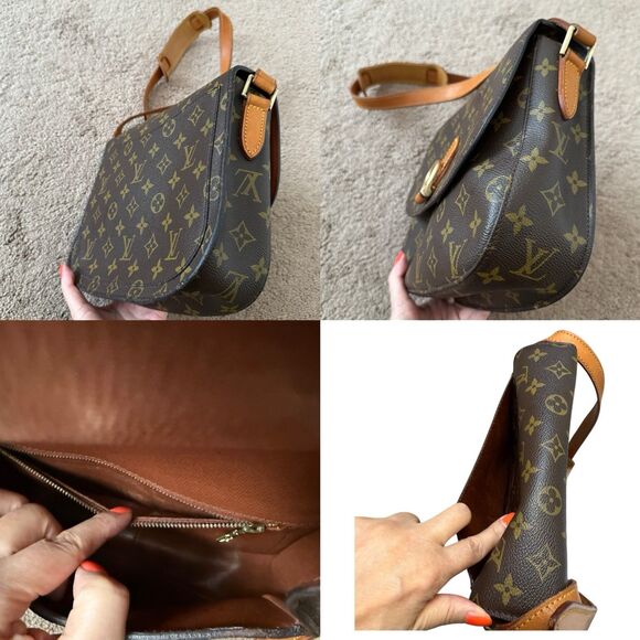 Authentic Louis Vuitton Monogram Saint Cloud Crossbody Bag Women’s With Free COA - Picture 7 of 9